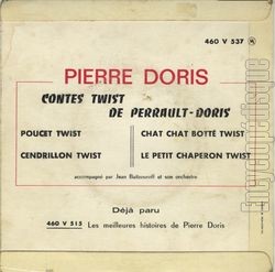 [Pochette de Contes twist de Perrault-Doris (Pierre DORIS) - verso]