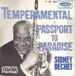 [Pochette de Temperamental / Passport to paradise (Sidney BECHET)]
