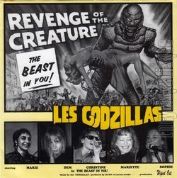 [Pochette de Les GODZILLAS -  Revenge of the creature  (Les ANGLOPHILES)]