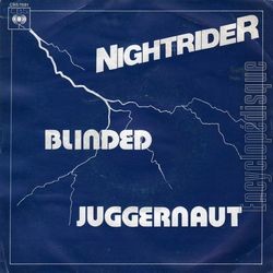 [Pochette de Nightrider  Blinded / Juggernaut  (Les ANGLOPHILES)]