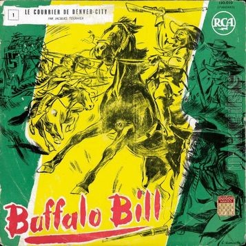 [Pochette de Buffalo Bill - 1 - Le courrier de Denver-city (JEUNESSE)]