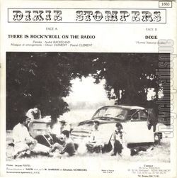 [Pochette de There is rock’n’roll on the radio / Dixie (DIXIE STOMPERS) - verso]