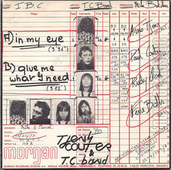 [Pochette de In my eye / Give me what I need (TJENS COUTER)]