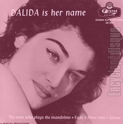 [Pochette de Dalida is her name (DALIDA)]