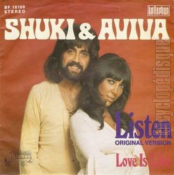 [Pochette de Listen / Love is like (SHUKY & AVIVA)]