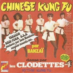 [Pochette de Chinese Kung Fu - Version  New-York U.S.A.  (BANZA ET LES CLODETTES) - verso]