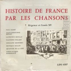 [Pochette de N° 7 - Régence et Louis XV (HISTOIRE DE FRANCE PAR LES CHANSONS)]