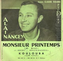 [Pochette de Koulouba / Monsieur Printemps (Alain NANCEY) - verso]