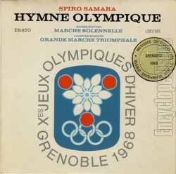[Pochette de Musiques officielles des Xes Jeux Olympiques d’Hiver - Grenoble 1968 (COMPILATION)]