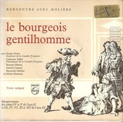 [Pochette de Le bourgeois gentilhomme (THTRE / SPECTACLE)]