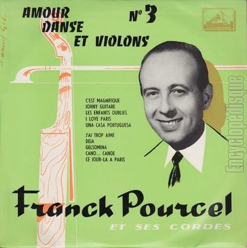 [Pochette de Amour, danse et violons n 3 (Franck POURCEL)]