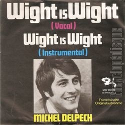 [Pochette de Wight is Wight (Michel DELPECH) - verso]