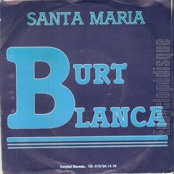 [Pochette de Santa Maria (Burt BLANCA) - verso]