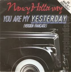 [Pochette de You are my yesterday (Nancy HOLLOWAY)]