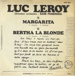 [Pochette de Bertha la blonde (Luc LEROY) - verso]