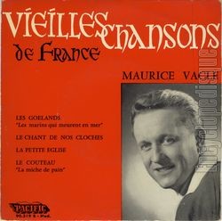 [Pochette de Vieilles chansons de France (Maurice VACLE)]