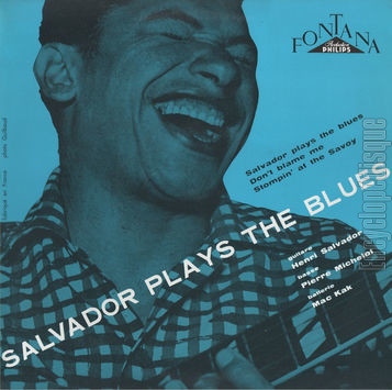 [Pochette de Salvador plays the blues (Henri SALVADOR)]