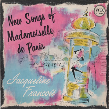 [Pochette de New songs of Mademoiselle de Paris (Jacqueline FRANOIS)]