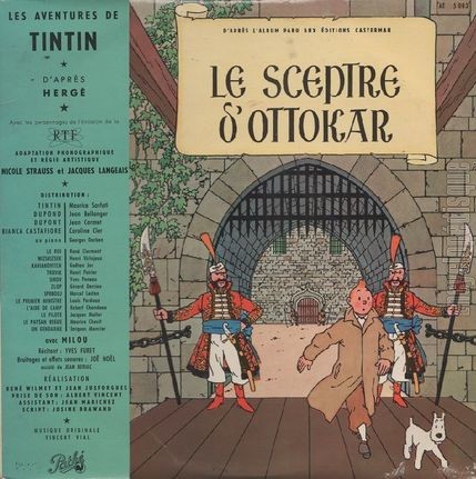 [Pochette de Les aventures de Tintin - Le sceptre d’Ottokar - (JEUNESSE)]