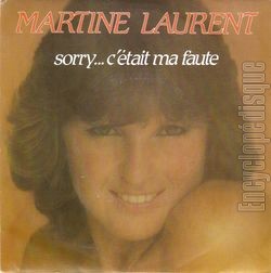 [Pochette de Sorry…c’tait ma faute (Martine LAURENT)]