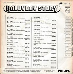 [Pochette de Hallyday Story 24 "Comme si je devais mourir demain" (Johnny HALLYDAY) - verso]