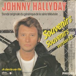 [Pochette de Souvenirs souvenirs (version 1982) (Johnny HALLYDAY) - verso]