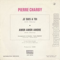 [Pochette de Je suis  toi (Pierre CHARBY) - verso]