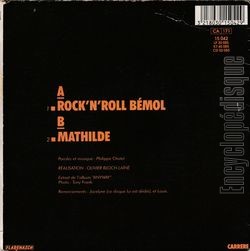 [Pochette de Rock’n’roll bmol (Philippe CHATEL) - verso]