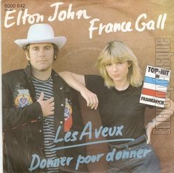 [Pochette de Les aveux (France GALL et Elton JOHN)]