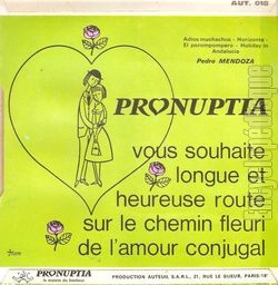 [Pochette de Pronuptia - la maison du bonheur - AUT 018 (PUBLICIT) - verso]