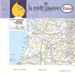 [Pochette de Esso, la route joyeuse -N7 Pays Basque , Barn, Guyenne-Poitou (PUBLICIT) - verso]