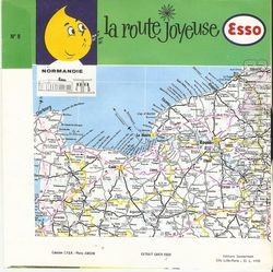 [Pochette de Esso, la route joyeuse -N9 Normandie (PUBLICIT) - verso]
