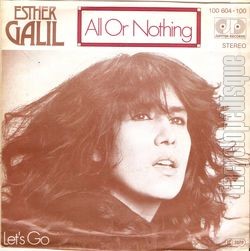 [Pochette de All or nothing (Esther GALIL) - verso]