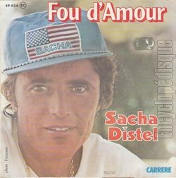 [Pochette de Fou d’amour (Sacha DISTEL) - verso]