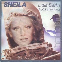 [Pochette de Little darlin’ / Put it in wrinting (SHEILA)]