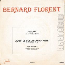 [Pochette de Amour (Bernard FLORENT) - verso]