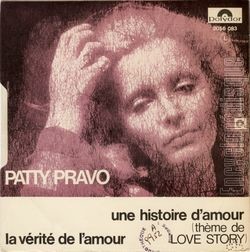 [Pochette de Patty PRAVO "Une histoire d’amour" (Les FRANCOPHILES) - verso]