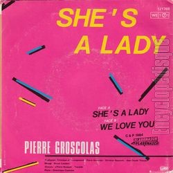 [Pochette de She’s a lady (nouvelle version) (Pierre GROSCOLAS) - verso]