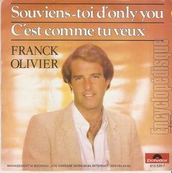 [Pochette de Souviens-toi d’only you (Franck OLIVIER) - verso]