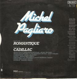 [Pochette de Romantique (Michel PAGLIARO) - verso]