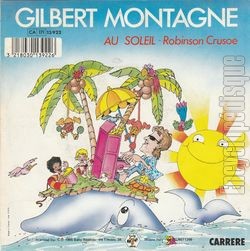 [Pochette de Au soleil (Robinson Cruso) (Gilbert MONTAGN) - verso]