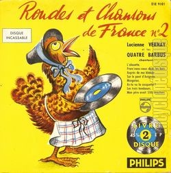 [Pochette de Rondes et chansons de France n 2 (RONDES et CHANSONS de FRANCE)]