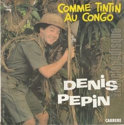[Pochette de Comme Tintin au Congo (Denis PPIN) - verso]