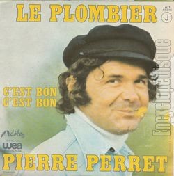 [Pochette de Le plombier (Pierre PERRET) - verso]