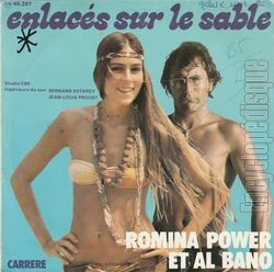 [Pochette de Al BANO et Romina POWER "Enlacs sur le sable" (Les FRANCOPHILES) - verso]