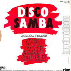 [Pochette de Disco samba (TWO MAN SOUND) - verso]