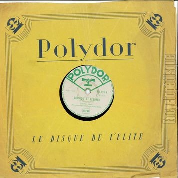 [Pochette de Correcu’ et rguyer / Entre Saint-Ouen et Billancourt (dith Piaf (Discographie 78 tours)) - verso]