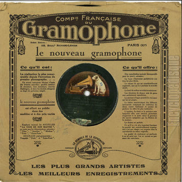 [Pochette de L’orchestre symphonique du gramophone -  Delilah / Oh Maurice !  (Gramophone K)]