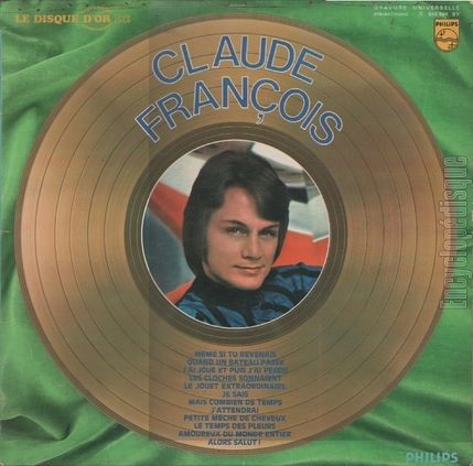 [Pochette de Le disque d’or de Claude Franois Volume 2 (Claude FRANOIS)]
