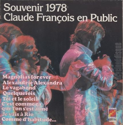 [Pochette de Souvenir 1978 - Claude Franois en public (Claude FRANOIS)]